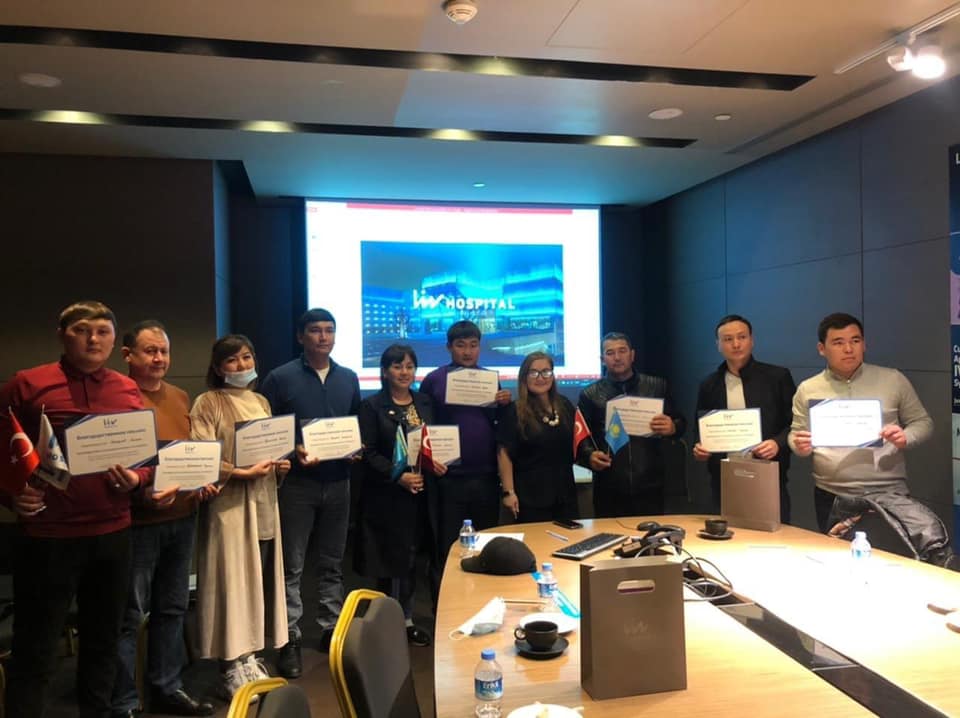 TURKESTAN: MEDICAL WORKERS LEFT FOR TURKEY