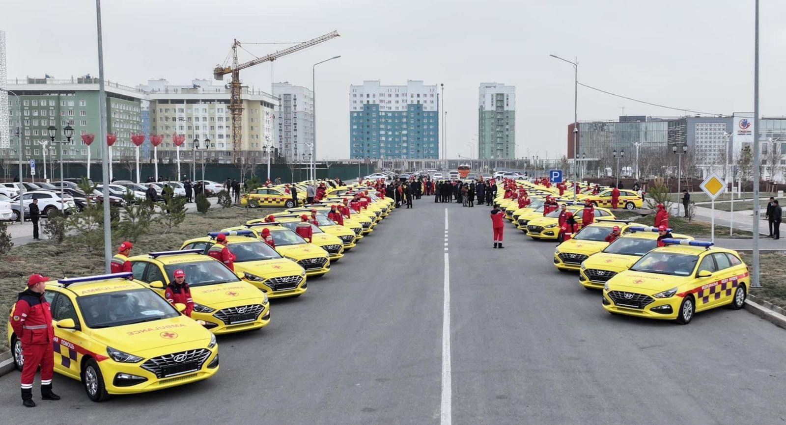 Облыстық жедел жәрдем жаңа автокөліктермен толықты